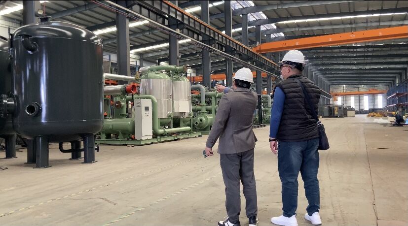 赛弗尔宜兴工厂喜迎台湾客户参观考察