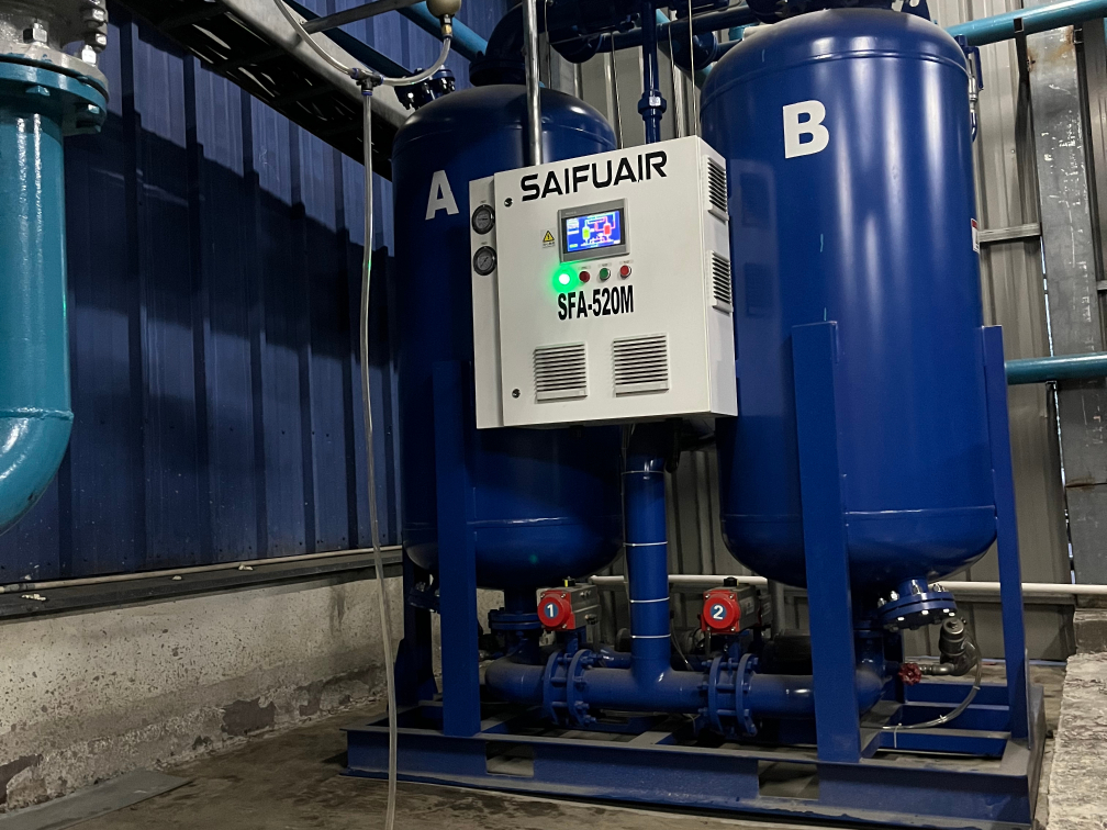 江苏赛弗尔冷干机与吸干机在海斯坦普项目的广泛应用